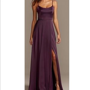 David’s bridal bridesmaid dress